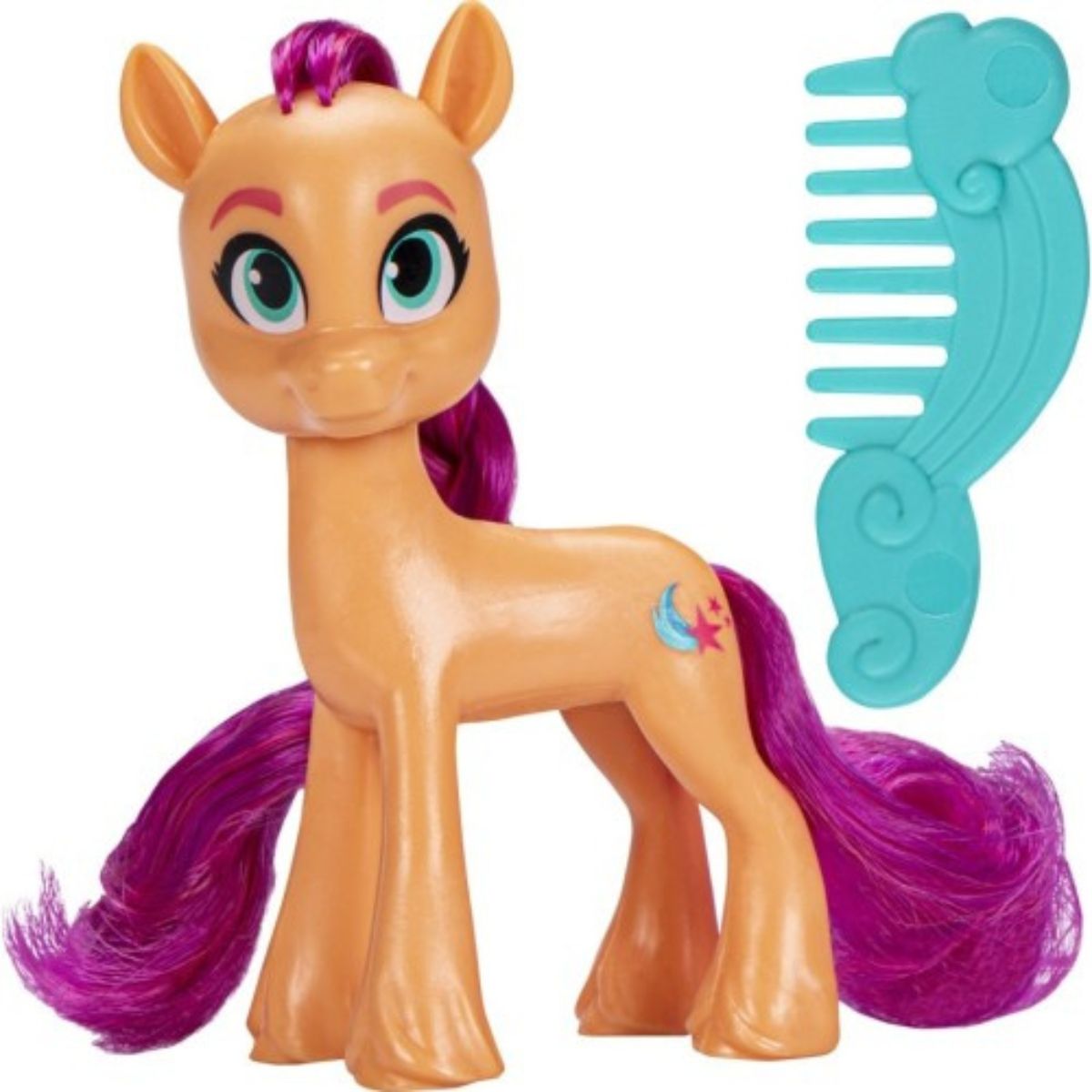My Little Pony: A New Generation 3" Inch Mini Pony Friends Toy Figure, Sunny Starscout