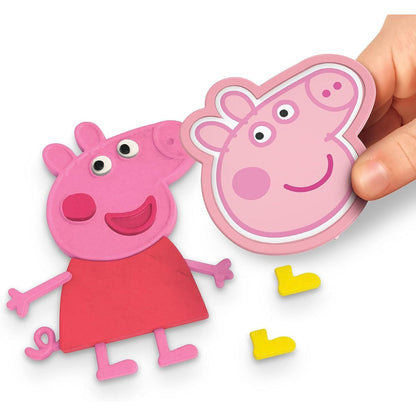Play-Doh Peppa Pig Stylin' Set, Peppa Pig Playset with 9 Cans of Modeling Compound and 11 Accessories