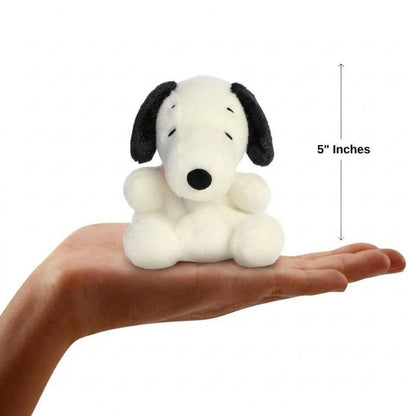 Aurora Palm Pals Peanuts Snoopy 5-Inch Stuffed Animal Plush