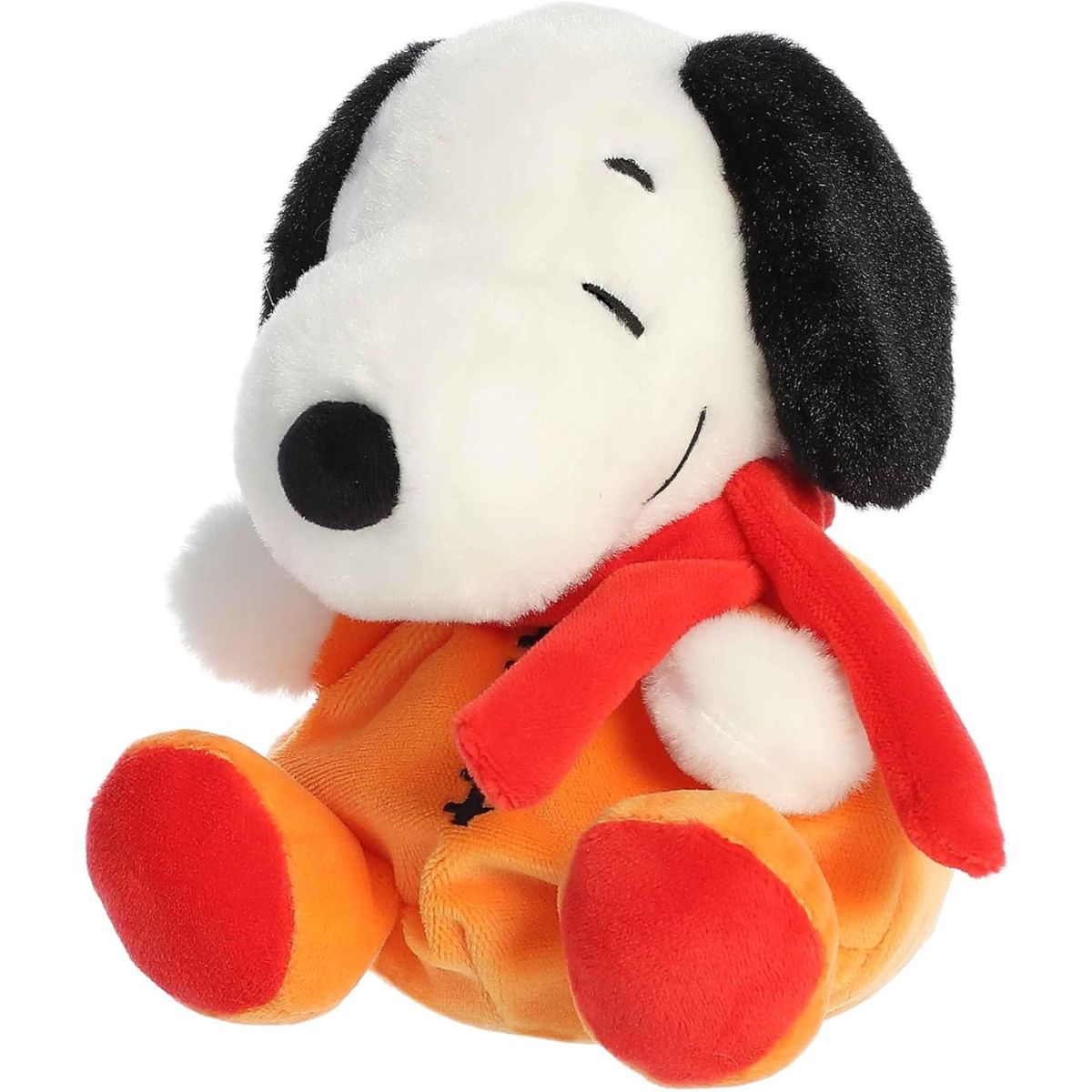 A secondary right-angled front thumbnail of the Astronaut Snoopy plush displaying his red boots and happy expression.