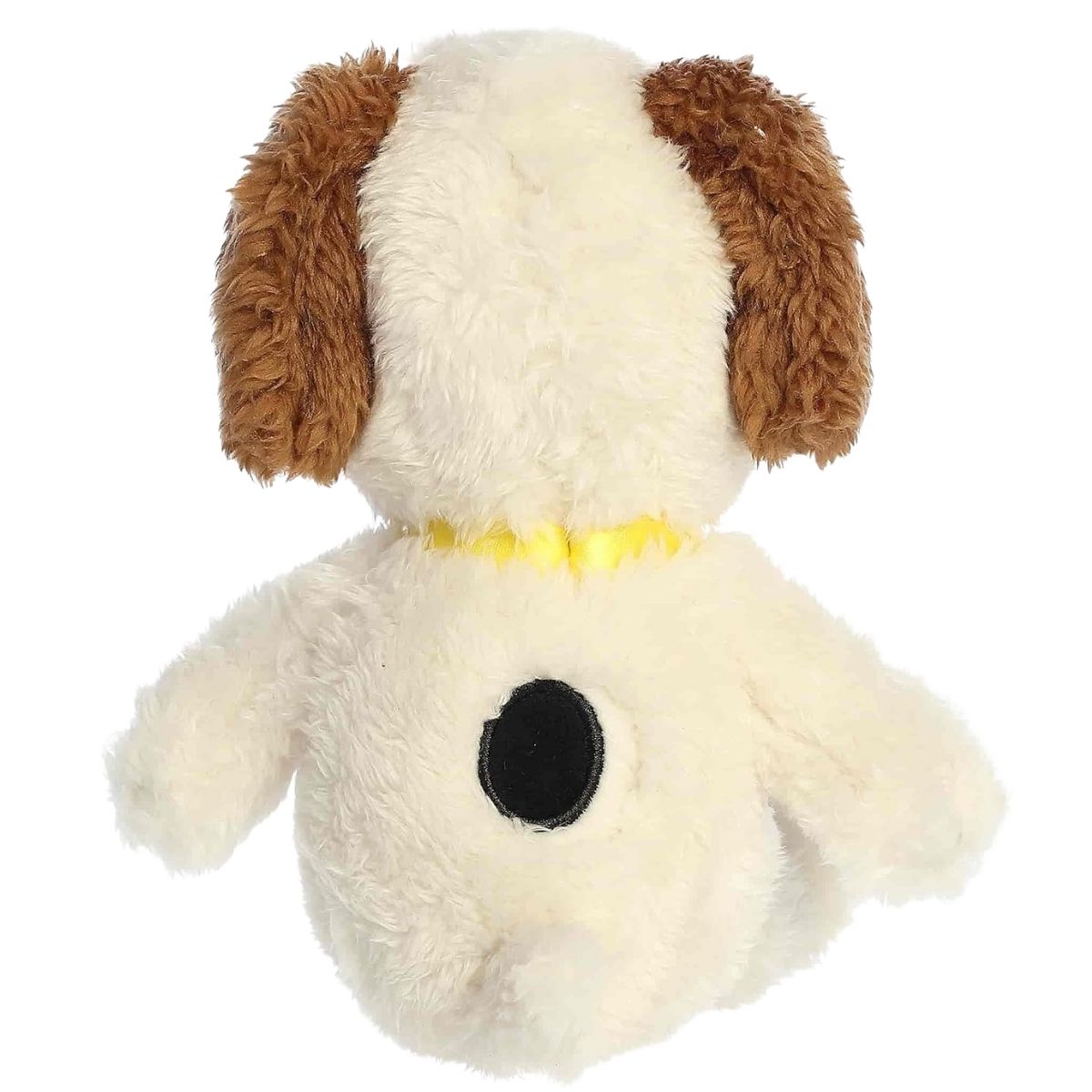 Rear view thumbnail of the Aurora Andy stuffed toy displaying his scruffy cream plush back and signature round black spot.