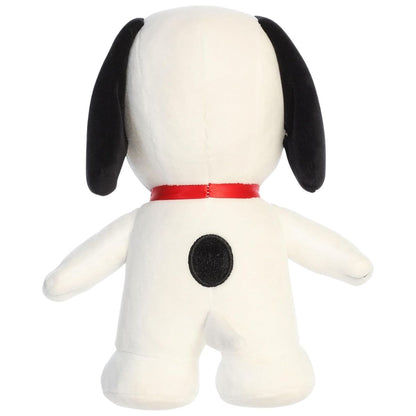 Rear thumbnail view of the Aurora Snoopy plush displaying his classic black spot and white back.