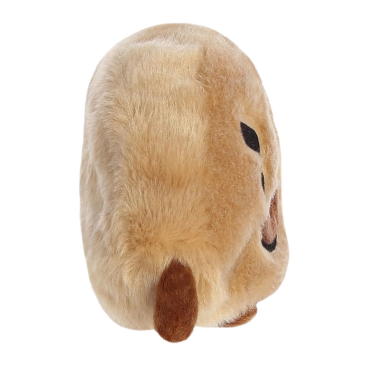 Side profile thumbnail of the mini SHOOKY cookie plush showcasing its flat disc-like shape and soft plush thickness.