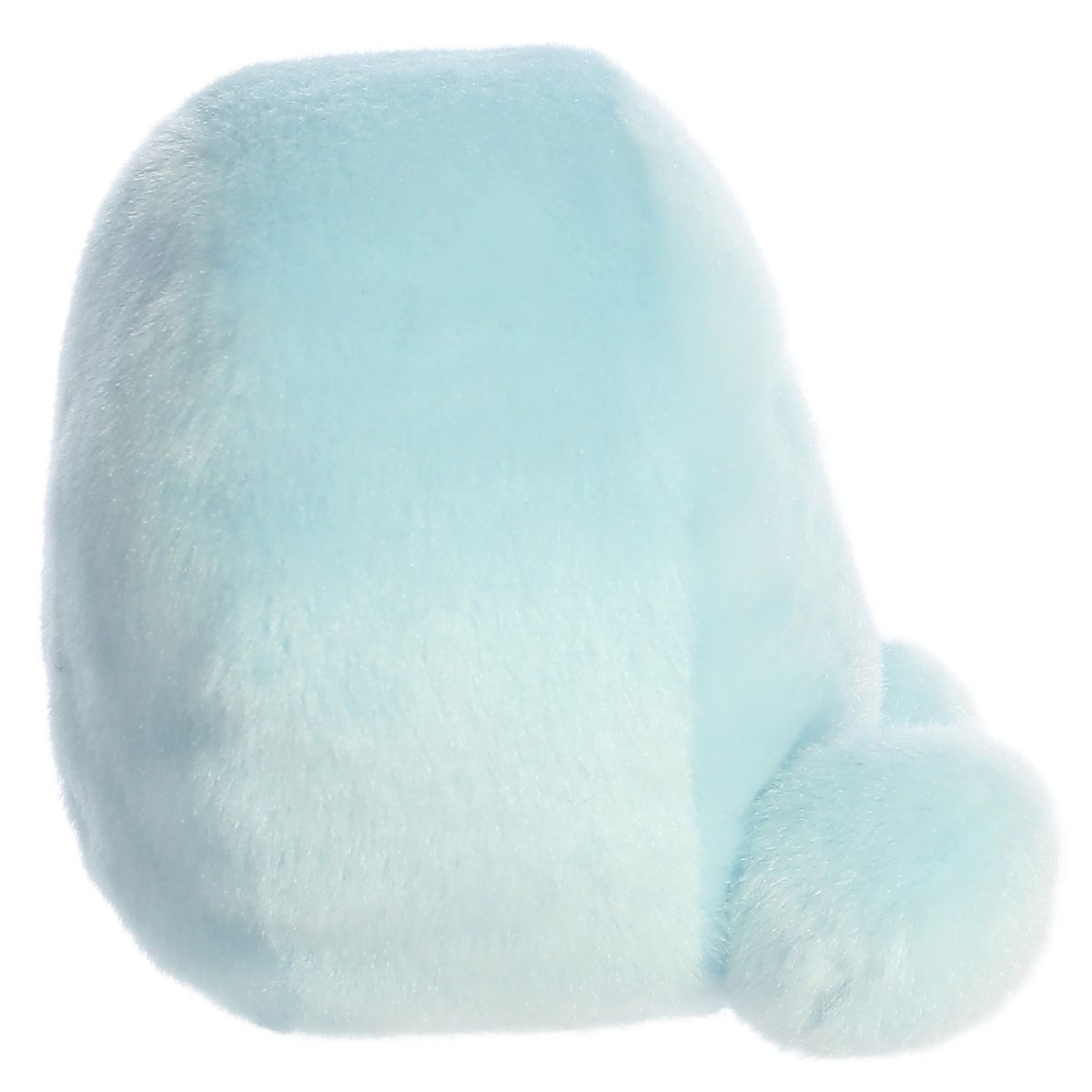 Side profile view of the Palm Pals SmileyWorld Bliss highlighting its plump, rounded shape.
