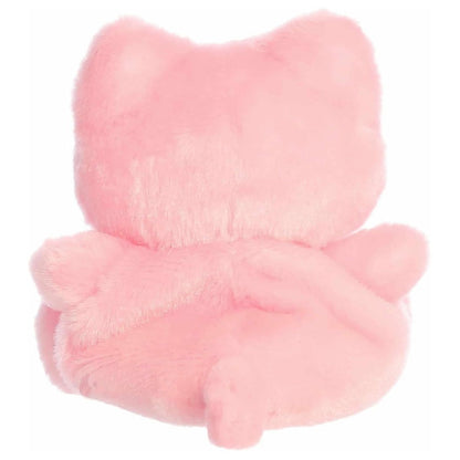The rear thumbnail view of the pink Aurora licensed Meowchi toy displaying its smooth plush back and a tiny pointed cat tail.