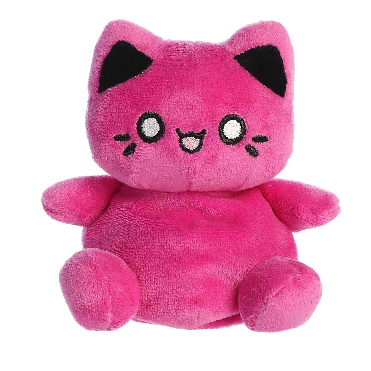 Aurora® Palm Pals™ Tasty Peach Cosmic Purple Meowchi™ 5 Inch Stuffed Animal Toy #  Licensed