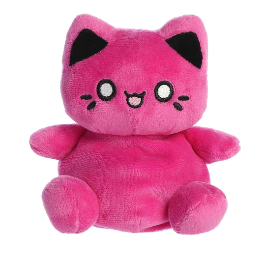 Aurora® Palm Pals™ Tasty Peach Cosmic Purple Meowchi™ 5 Inch Stuffed Animal Toy #  Licensed