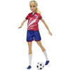 Barbie You Can Be Anything Soccer Fashion Doll, Blonde