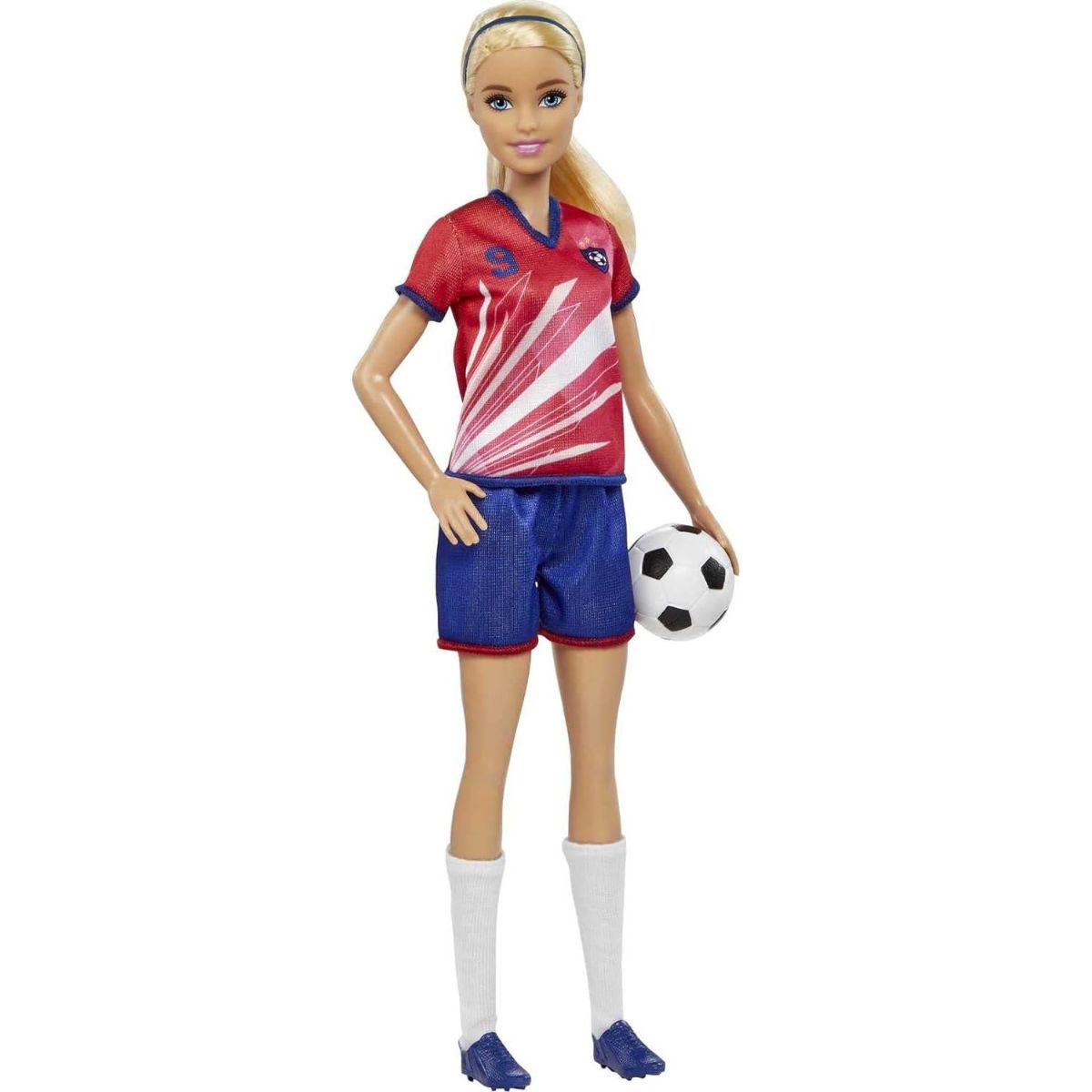 Barbie You Can Be Anything Soccer Fashion Doll, Blonde