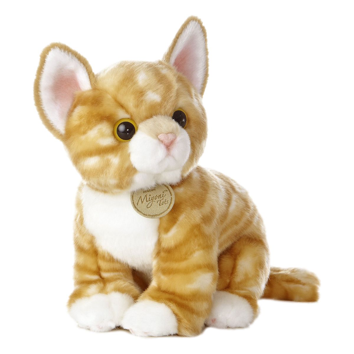 Aurora® Miyoni® Tots Orange Tabby Kitten 7.5" Inch Stuffed Animal Cat Toy