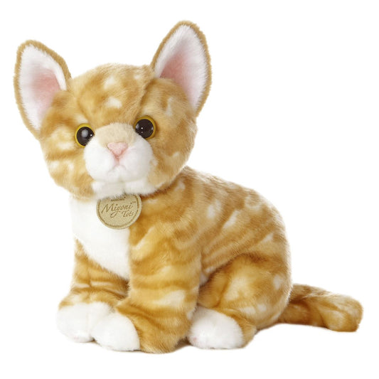 Aurora® Miyoni® Tots Orange Tabby Kitten 7.5" Inch Stuffed Animal Cat Toy