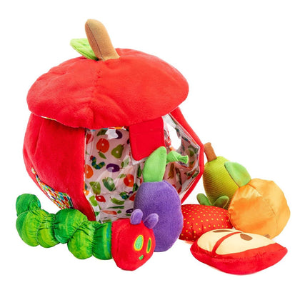 World of Eric Carle, The Very Hungry Caterpillar 7 Piece Apple Play Set and Shape Sorter Plush Toy