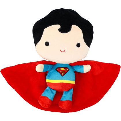 DC Comics Superman with Swaddle Cape 10 Inch Collectible Plush Stuffed Animal Toy