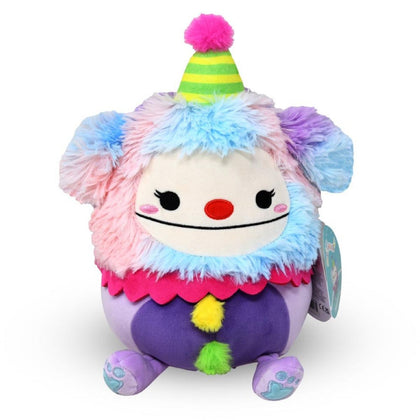 Squishmallows Official 8-Inch Yekaterina the Clown Big Foot Plush Toy