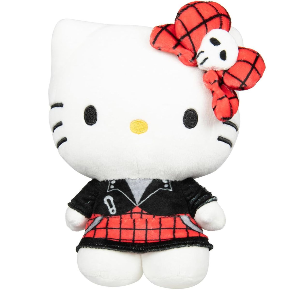 Hello Kitty® and Friends 8" Inch Hello Kitty Red Bow Punk Plush Toy, Series 2
