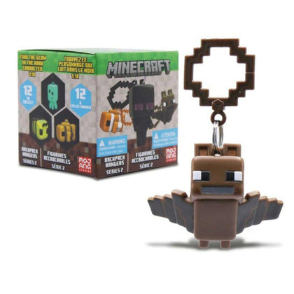 Minecraft 2.5 Inch Mystery Backpack Clip-On Hangers, Series 2 (1 Clip)