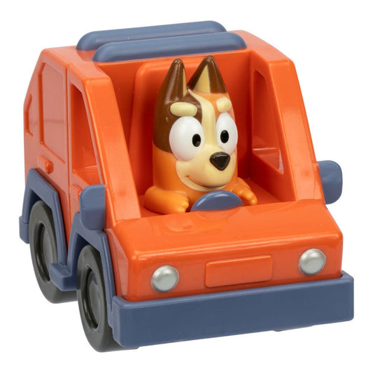 Bluey 3" Inch Mini Racers Vehicle Car, Heeler 4WD Chilli