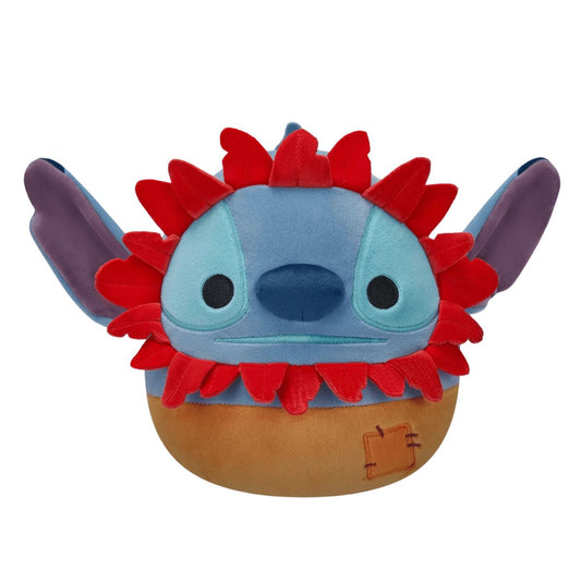 Squishmallows Official 8-Inch Disney Stitch, The Lion King Simba Costume Plush Toy