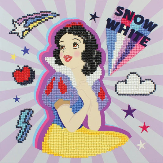 DIAMOND DOTZ, DOTZ Box Disney Snow White POW-ER Diamond Art Painting Kit 11" X 11"