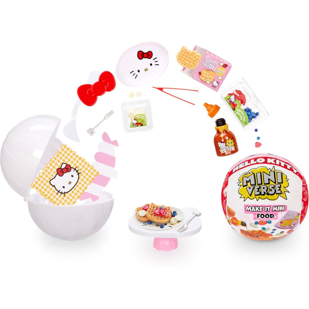 MGA's Miniverse Make It Mini Food Sanrio Hello Kitty Mini Collectibles Toy, Ages 8+