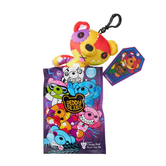 Deddy Bears Plush 4.5" Inch Clip-On Mystery Pack, Series 3 (1 Random Figure)
