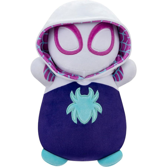 Squishmallows Hugmees Marvel Spidey and His Amazing Friends 10" inch Stuffed Toy, Ghost-Spider