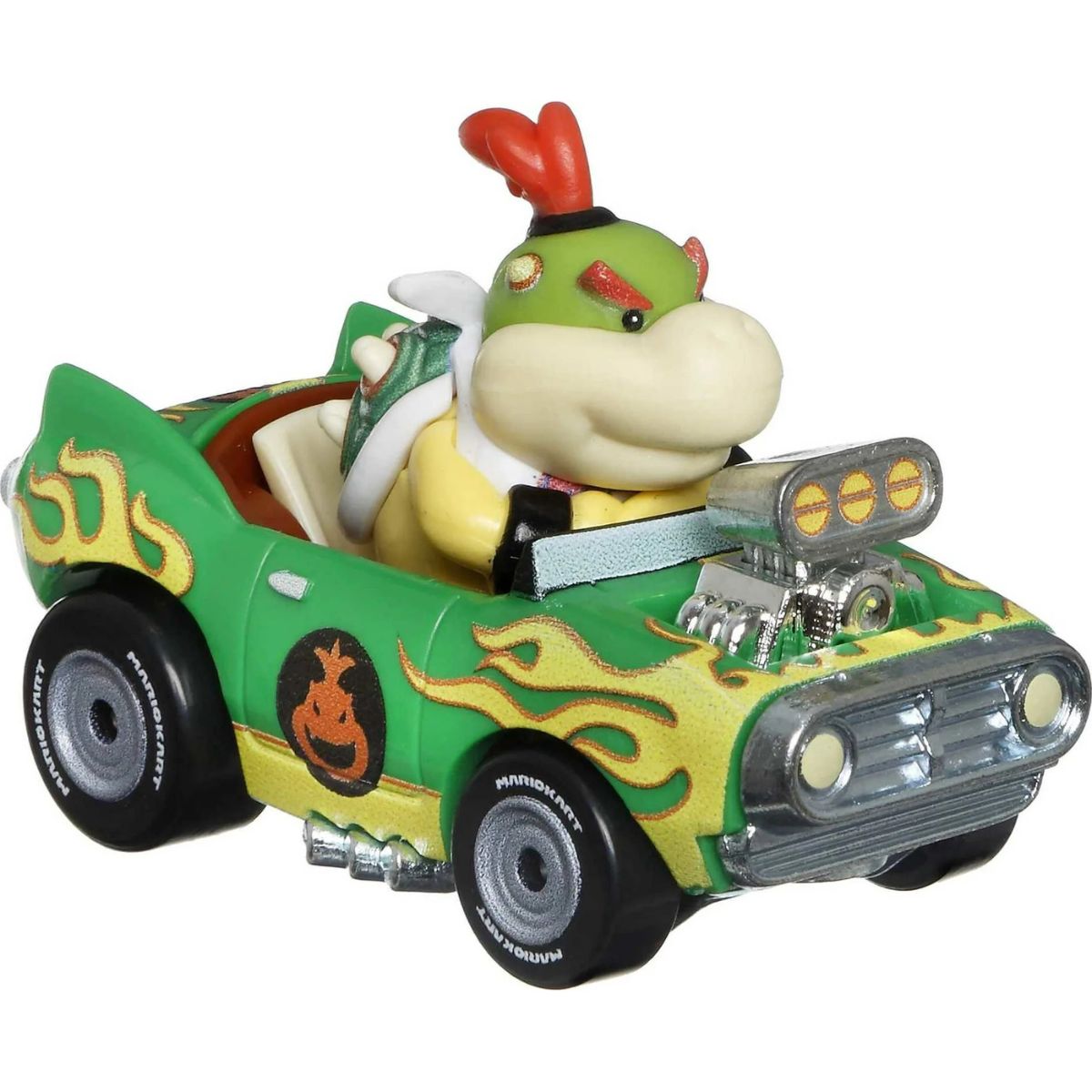 Mattel Hot Wheels Mario Kart Bowser Jr. Die-Cast Vehicle 1:64 Scale