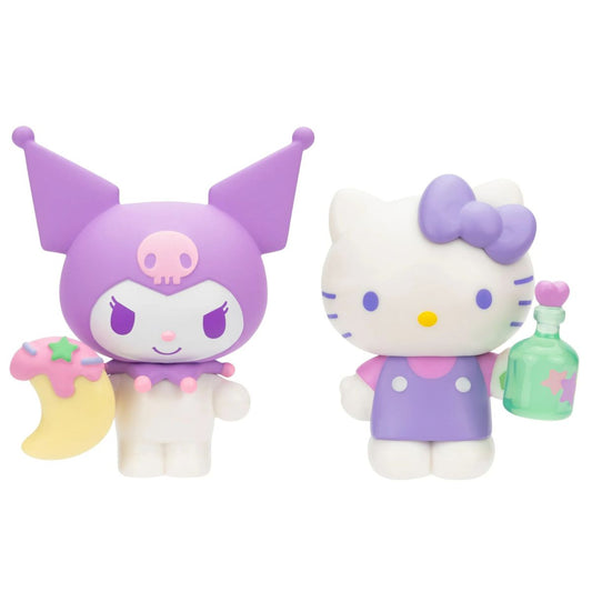 Hello Kitty® and Friends 2" Inch Dreamland 2 Figure Pack, Kuromi & Hello Kitty