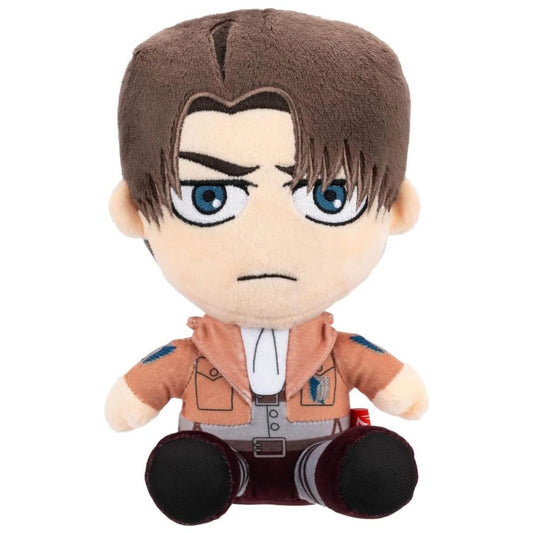 Total Anime 8" Inch Stuffed Plush Toy, Attack on Titan Levi Ackerman