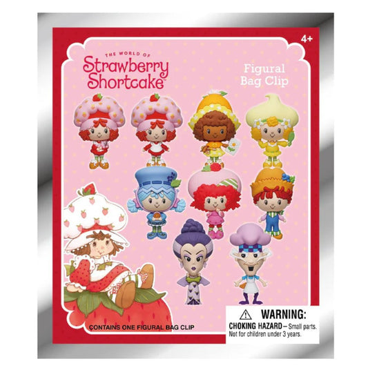 Monogram The World of Strawberry Shortcake 3D Foam 1 Random Blind Bag Clip Key Ring