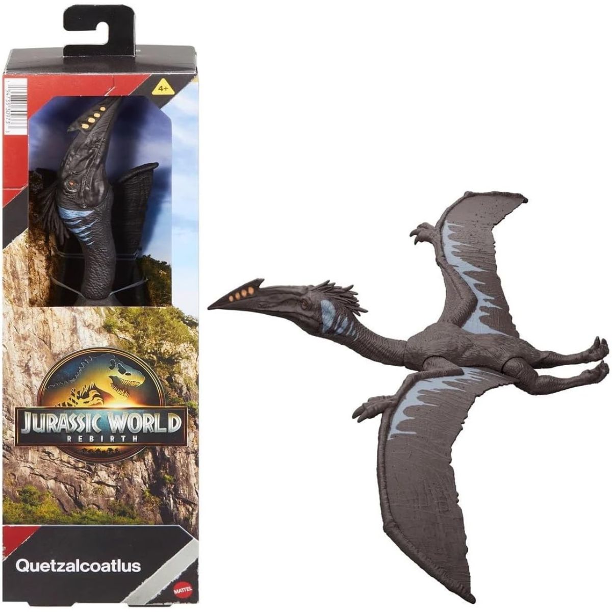 Jurassic World Rebirth 12" Inch Quetzalcoatlus Dinosaur Action Figure Toy