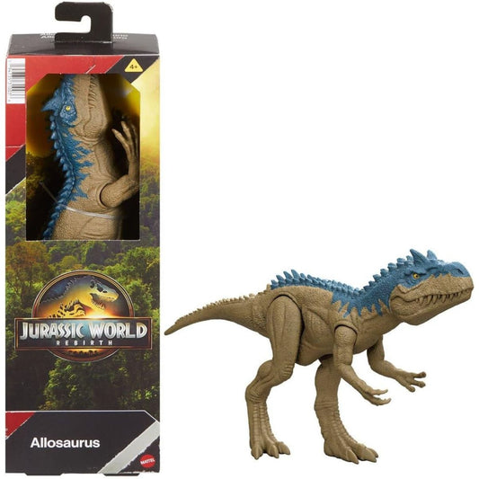 Jurassic World Rebirth 12" Inch Allosaurus Dinosaur Action Figure Toy