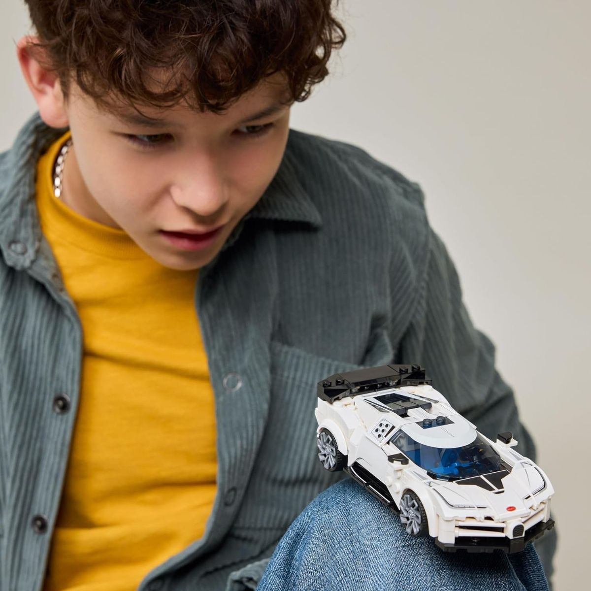 LEGO® Speed Champions Bugatti Centodieci Hyper Sports Car Building Kit 77240, 291 Pieces