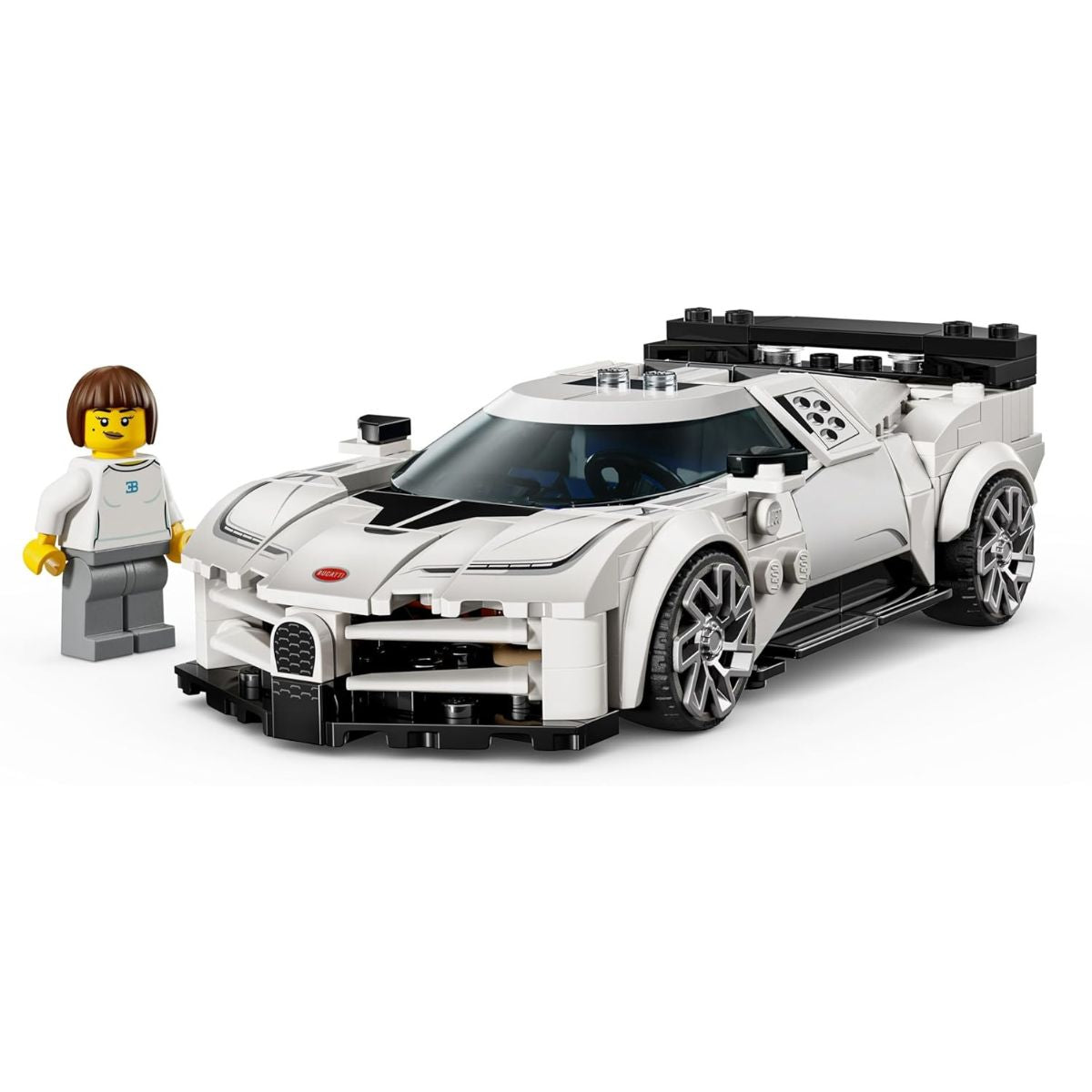 LEGO® Speed Champions Bugatti Centodieci Hyper Sports Car Building Kit 77240, 291 Pieces