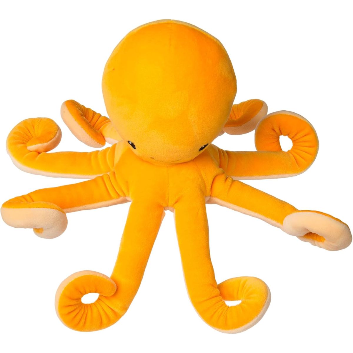 View of the eight soft, squishy tentacles on the Mary Meyer Smootheez octopus plush toy.