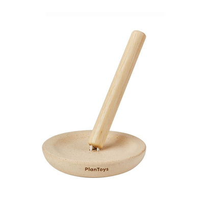 PlanToys Wooden Stacking Ring Bear - Eco-Friendly Baby Toy