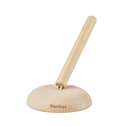 PlanToys 7-Piece Wooden Stacking Ring Activity Toy Cups
