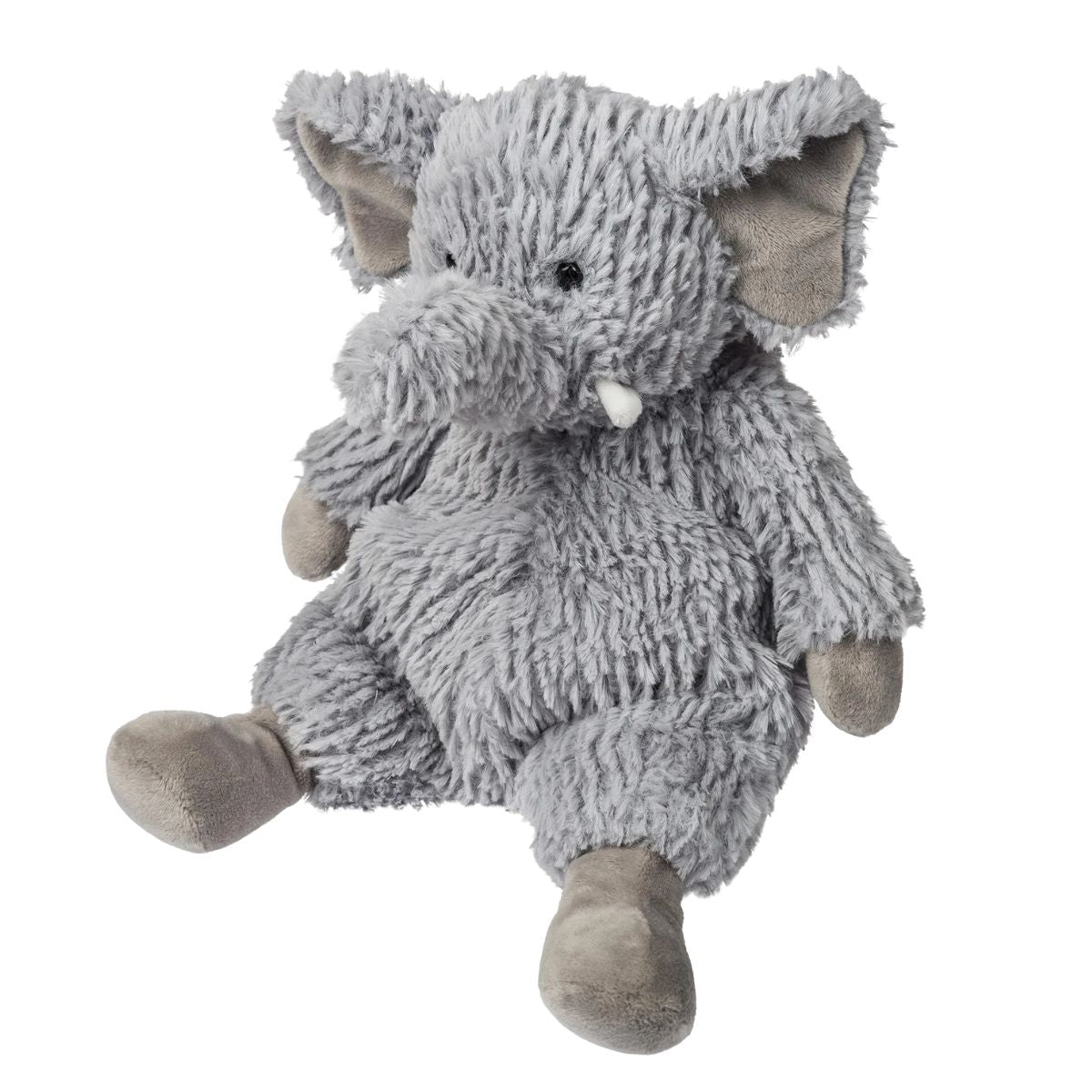 Mary Meyer Snuggables Elephant 14-inch ultra-soft floppy stuffed animal in grey.