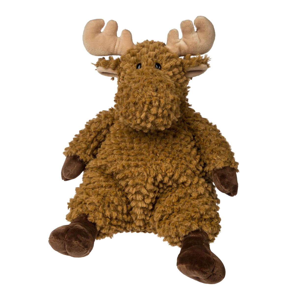 Mary Meyer Snuggables Moose 14-inch ultra-soft floppy stuffed animal in brown.