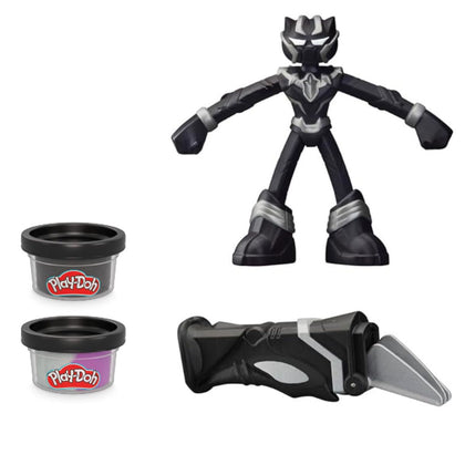 Play-Doh Marvel Hero Adventure Playset, Black Panther with Cutting Claws