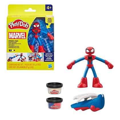 Play-Doh Marvel Hero Adventure Playset, Spider-Man with Web Squisher