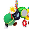 World of Eric Carle, The Very Hungry Caterpillar 14 Inch Activity Plush Toy, Caterpillar