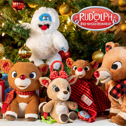 Rudolph The Red-Nosed Reindeer, Bumble the Abominable Snow Monster 9 Inch Collectible Plush Toy