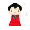 DC Comics Superman with Swaddle Cape 10 Inch Collectible Plush Stuffed Animal Toy