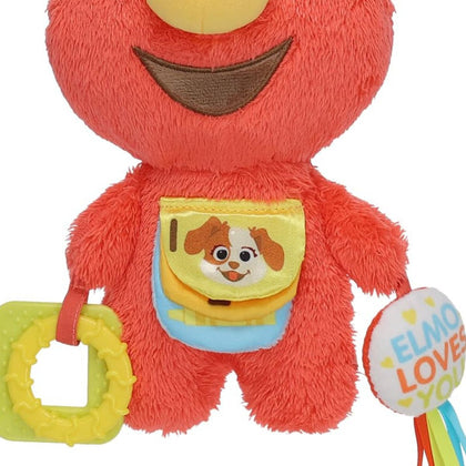 Sesame Street Elmo 12 Inch On-the-Go Teether Activity Toy