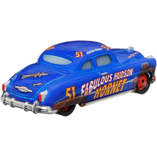 Disney Pixar Cars 3 Character Scale 1:55 Die-Cast Car Vehicle, Dirt Track Fabulous Hudson Hornet