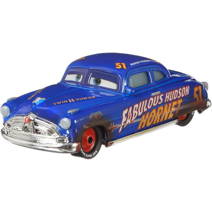 Disney Pixar Cars 3 Character Scale 1:55 Die-Cast Car Vehicle, Dirt Track Fabulous Hudson Hornet