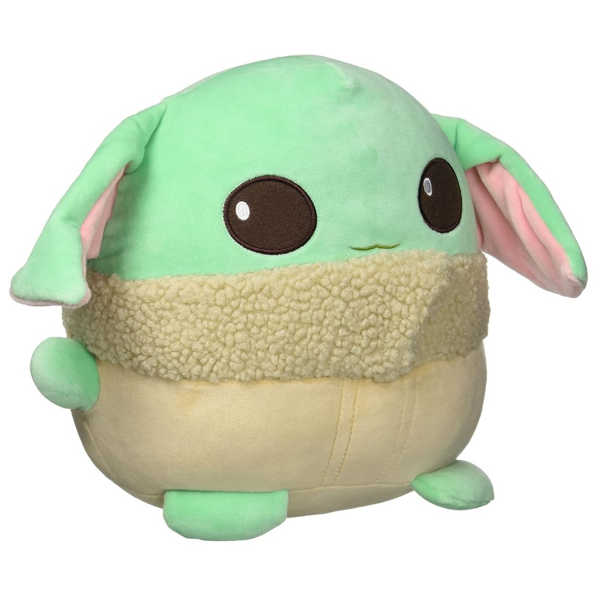 Mattel Disney Star Wars Cuutopia Grogu, The Child 10" Inch Stuffed Animal Plush Toy