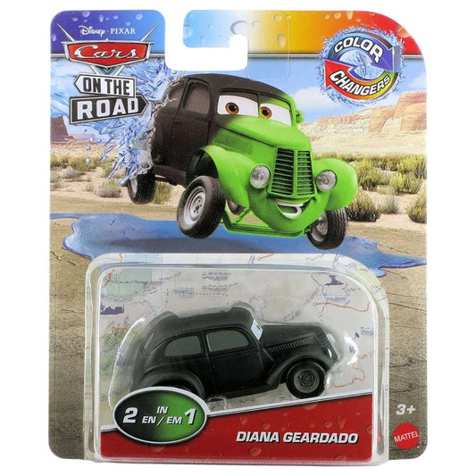 Disney Pixar Cars Color Changers On The Road Diana Geardado, Scale 1:55