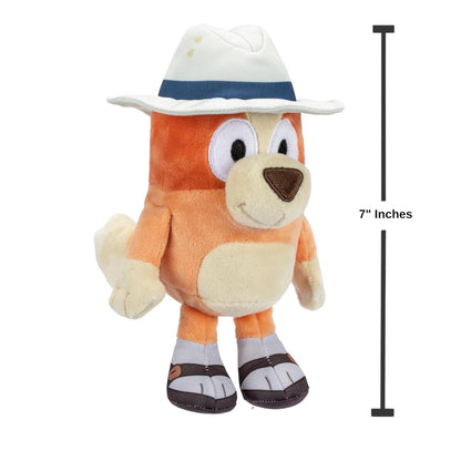 Bluey Friends 7" Inch Stuffed Animal Plush Toy, Holiday Bingo